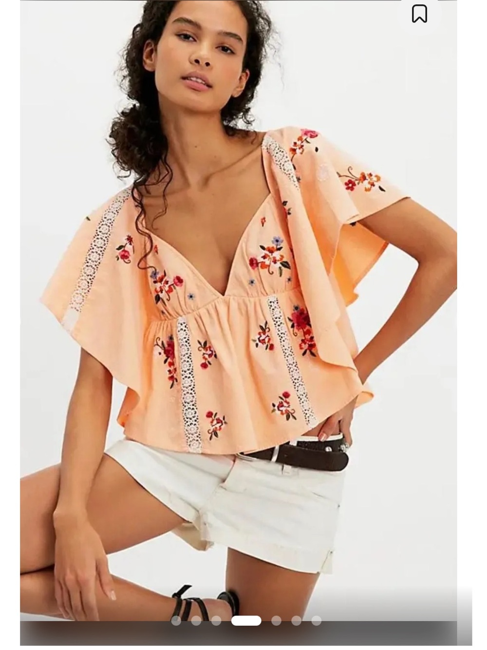 NEW Free People Make Me Yours Blouse